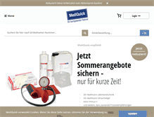 Tablet Screenshot of mediquick.de